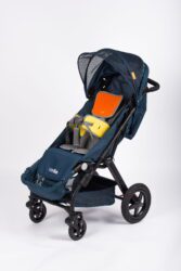 Wózek Firefly WeGo z zamocowanym fotelem Firefly GoTo