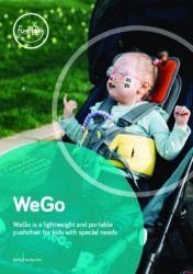 Ulotka produktowa wózek spacerowy Firefly WeGo od producenta Leckey