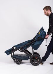 Hamulec nożny przy tylnym kole wózka Firefly WeGo